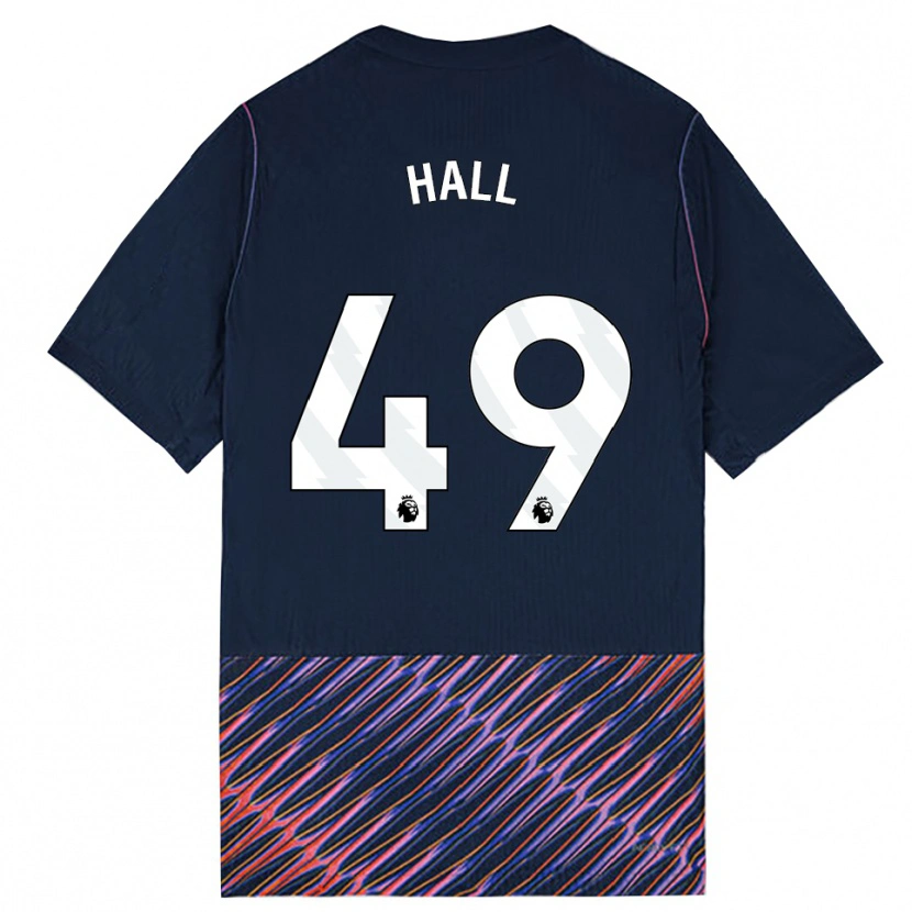 Danxen Dzieci Tyrese Hall #49 Królewski Niebieski Biały Wyjazdowa Koszulka 2026/27 Koszulki Klubowe