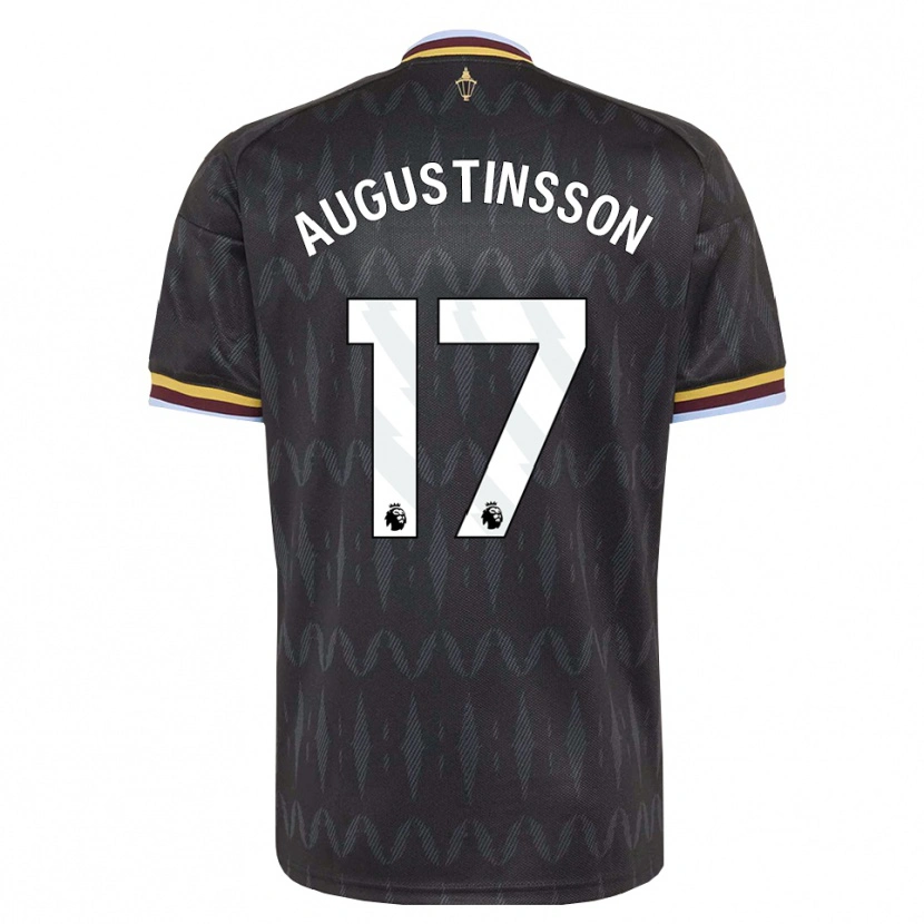Danxen Dzieci Ludwig Augustinsson #17 Niebieski Chaber Czarny Żółty Wyjazdowa Koszulka 2026/27 Koszulki Klubowe