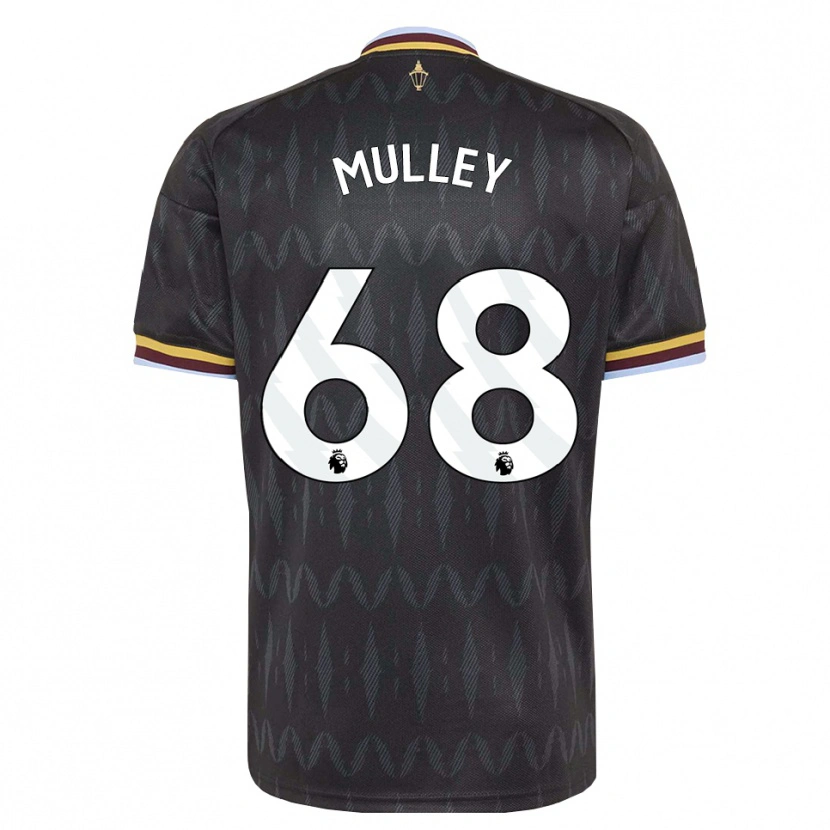 Danxen Dzieci Trai-Varn Mulley #68 Niebieski Chaber Czarny Żółty Wyjazdowa Koszulka 2026/27 Koszulki Klubowe