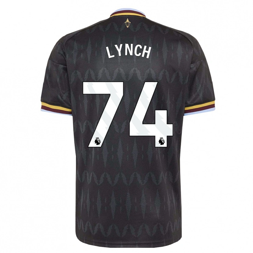 Danxen Dzieci Luka Lynch #74 Niebieski Chaber Czarny Żółty Wyjazdowa Koszulka 2026/27 Koszulki Klubowe