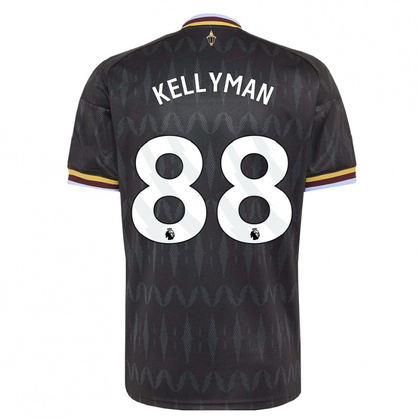 Danxen Dzieci Jahmi Kellyman #88 Niebieski Chaber Czarny Żółty Wyjazdowa Koszulka 2026/27 Koszulki Klubowe