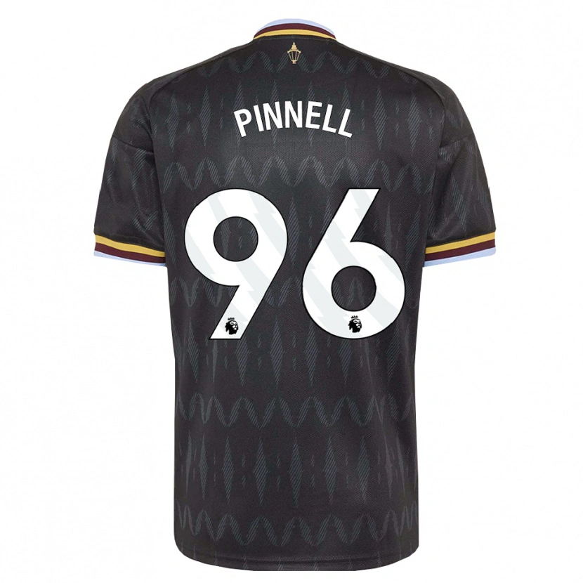 Danxen Dzieci Harry Pinnell #96 Niebieski Chaber Czarny Żółty Wyjazdowa Koszulka 2026/27 Koszulki Klubowe