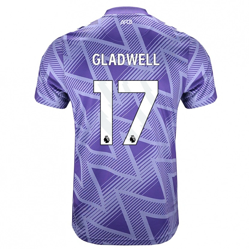 Danxen Dzieci Molly Gladwell #17 Bladożółty Biały Wyjazdowa Koszulka 2026/27 Koszulki Klubowe