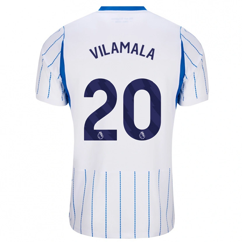 Danxen Dzieci Bruna Vilamala #20 Niebieski Chaber Biały Wyjazdowa Koszulka 2026/27 Koszulki Klubowe