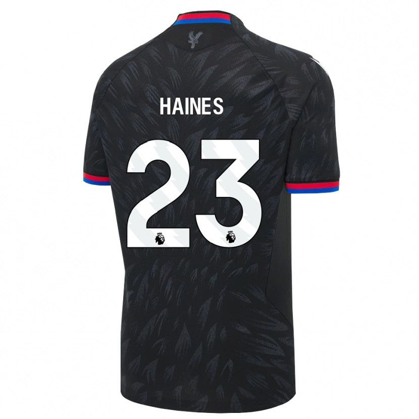 Danxen Dzieci Coral-Jade Haines #23 Czarny Niebieski Czerwony Wyjazdowa Koszulka 2026/27 Koszulki Klubowe