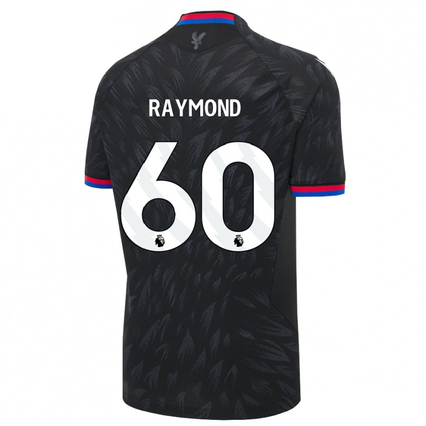 Danxen Dzieci Jadan Raymond #60 Czarny Niebieski Czerwony Wyjazdowa Koszulka 2026/27 Koszulki Klubowe