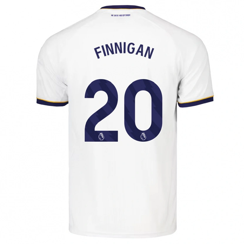 Danxen Dzieci Megan Finnigan #20 Północnoniebieski Biały Żółty Wyjazdowa Koszulka 2026/27 Koszulki Klubowe