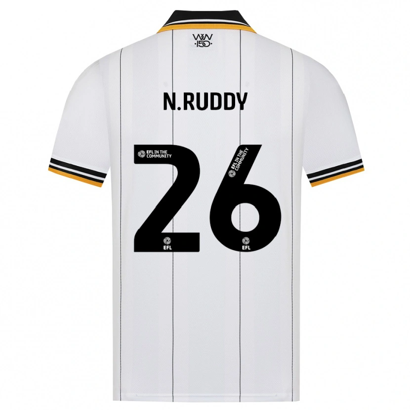 Danxen Dzieci John Ruddy #26 Pomarańczowy Biały Czarny Wyjazdowa Koszulka 2026/27 Koszulki Klubowe
