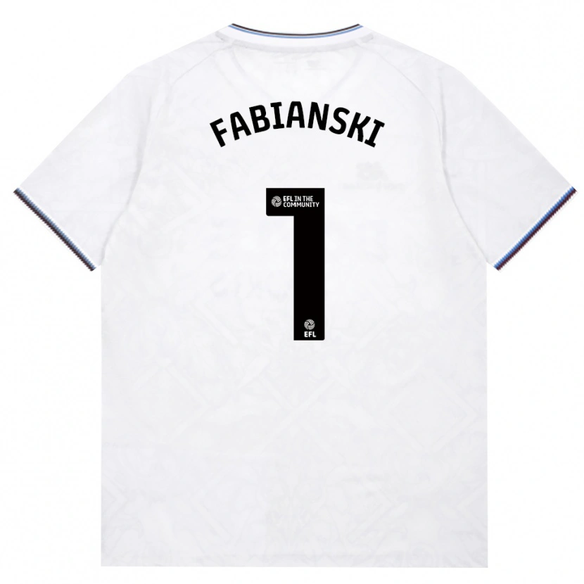 Danxen Dzieci Lukasz Fabianski #1 Bordowy Biały Wyjazdowa Koszulka 2026/27 Koszulki Klubowe