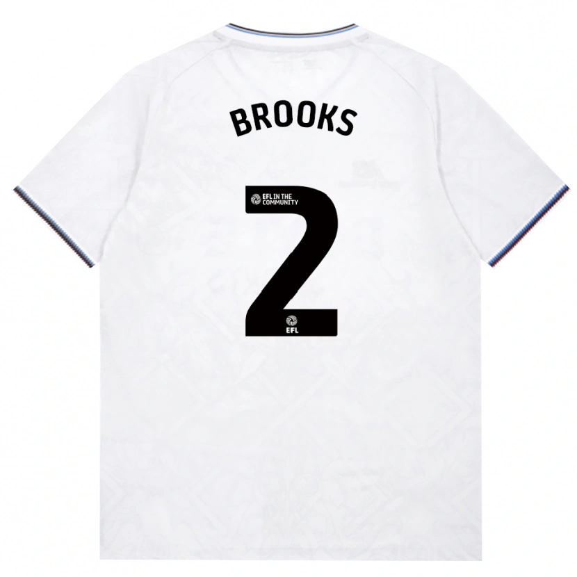 Danxen Dzieci Connor Brooks #2 Bordowy Biały Wyjazdowa Koszulka 2026/27 Koszulki Klubowe