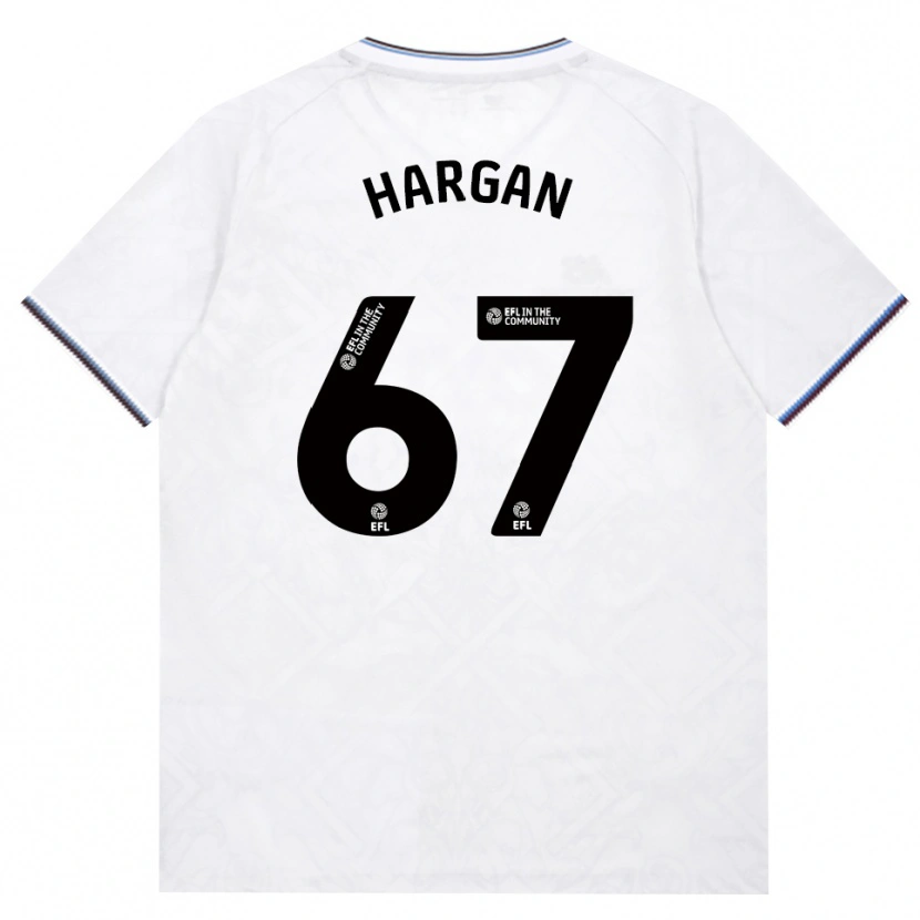 Danxen Dzieci Riley Hargan #67 Bordowy Biały Wyjazdowa Koszulka 2026/27 Koszulki Klubowe