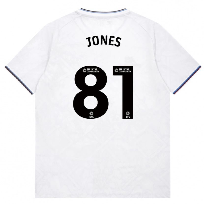 Danxen Dzieci Liam Jones #81 Bordowy Biały Wyjazdowa Koszulka 2026/27 Koszulki Klubowe