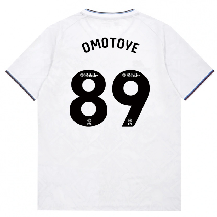 Danxen Dzieci Tyrone Omotoye #89 Bordowy Biały Wyjazdowa Koszulka 2026/27 Koszulki Klubowe