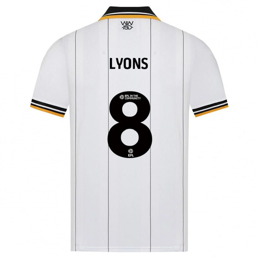 Danxen Dzieci Connor Lyons #8 Pomarańczowy Biały Czarny Wyjazdowa Koszulka 2026/27 Koszulki Klubowe
