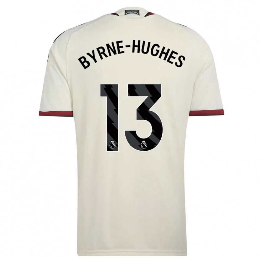 Danxen Dzieci Cameron Byrne-Hughes #13 Beżowy Czarny Czerwony Trzeci Komplet Koszulka 2026/27 Koszulki Klubowe