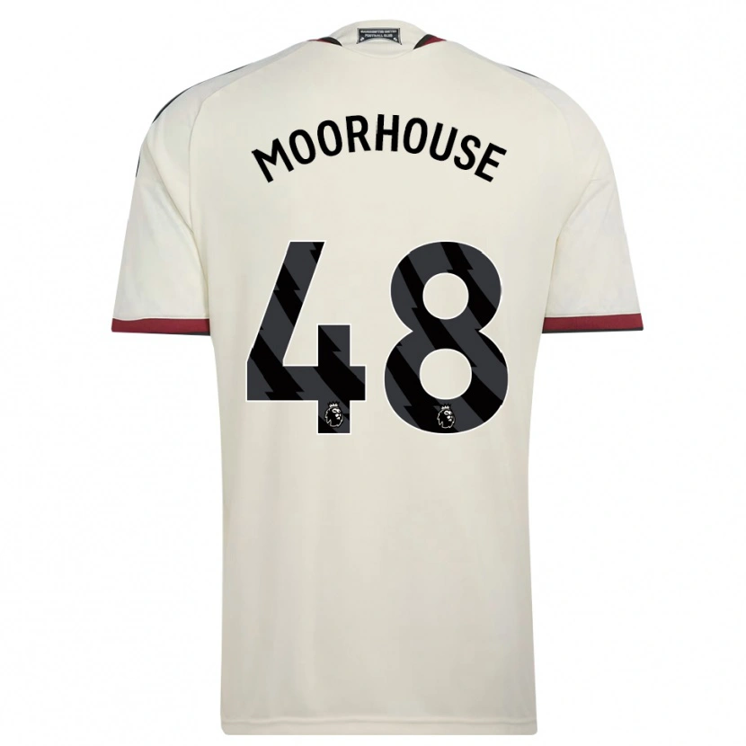 Danxen Dzieci Jack Moorhouse #48 Beżowy Czarny Czerwony Trzeci Komplet Koszulka 2026/27 Koszulki Klubowe