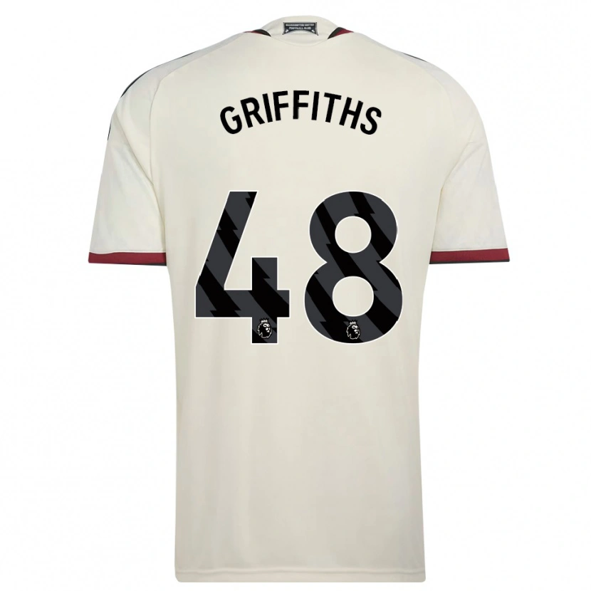 Danxen Dzieci Mared Griffiths #48 Beżowy Czarny Czerwony Trzeci Komplet Koszulka 2026/27 Koszulki Klubowe