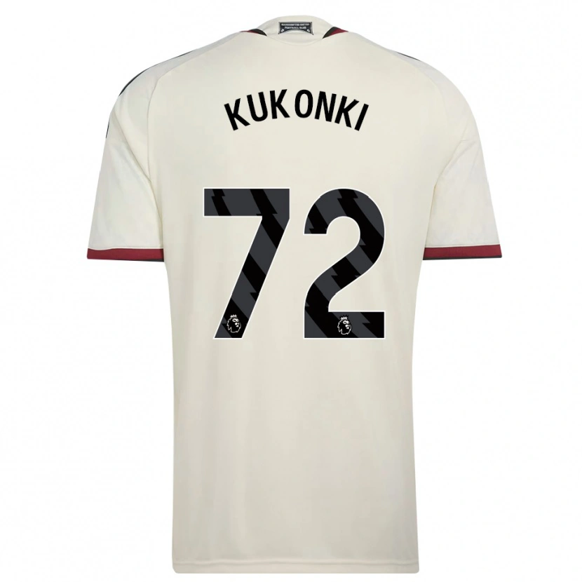 Danxen Dzieci Godwill Kukonki #72 Beżowy Czarny Czerwony Trzeci Komplet Koszulka 2026/27 Koszulki Klubowe