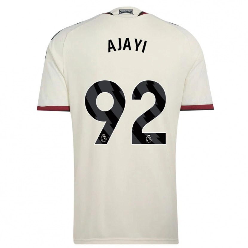 Danxen Dzieci Noah Ajayi #92 Beżowy Czarny Czerwony Trzeci Komplet Koszulka 2026/27 Koszulki Klubowe