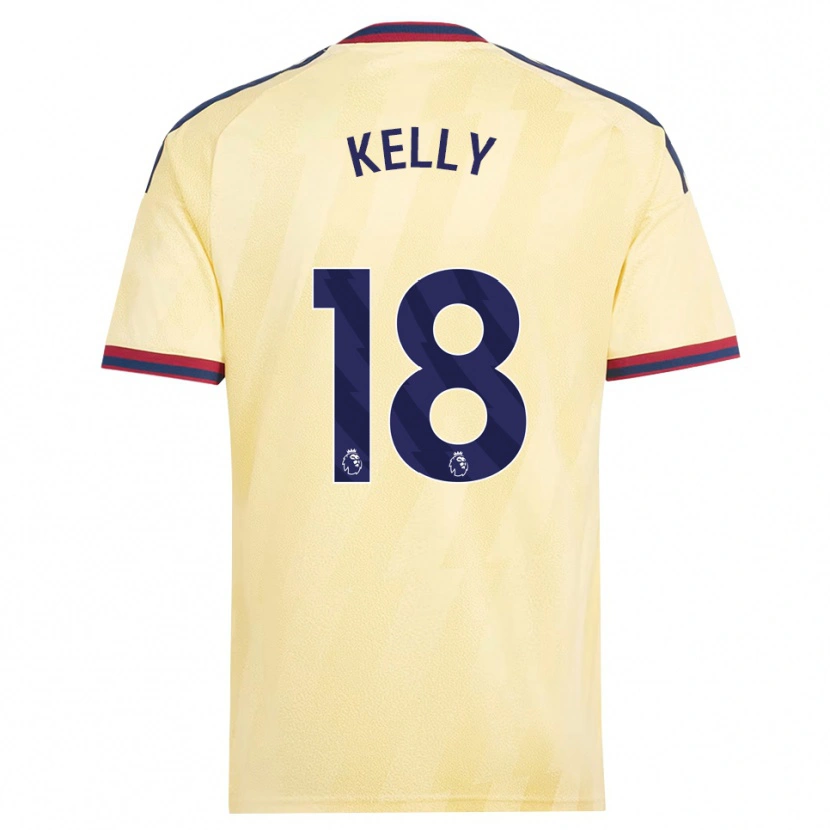 Danxen Dzieci Chloe Kelly #18 Jasnożółty Północnoniebieski Trzeci Komplet Koszulka 2026/27 Koszulki Klubowe