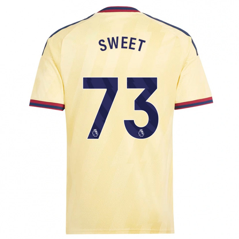 Danxen Dzieci James Sweet #73 Jasnożółty Północnoniebieski Trzeci Komplet Koszulka 2026/27 Koszulki Klubowe