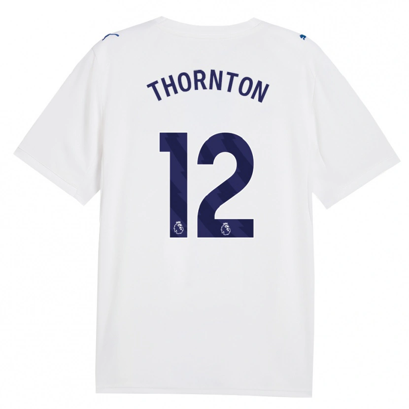 Danxen Dzieci Archie Thornton #12 Granatowy Biały Trzeci Komplet Koszulka 2026/27 Koszulki Klubowe