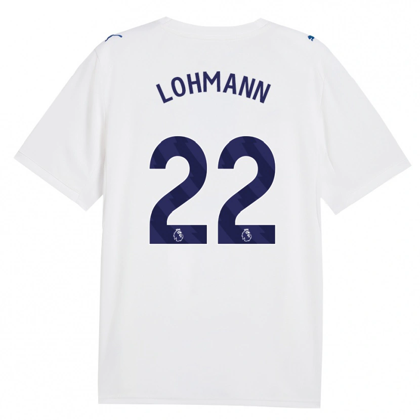 Danxen Dzieci Sydney Lohmann #22 Granatowy Biały Trzeci Komplet Koszulka 2026/27 Koszulki Klubowe