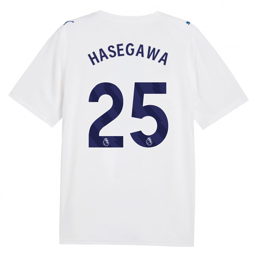 Danxen Dzieci Yui Hasegawa #25 Granatowy Biały Trzeci Komplet Koszulka 2026/27 Koszulki Klubowe