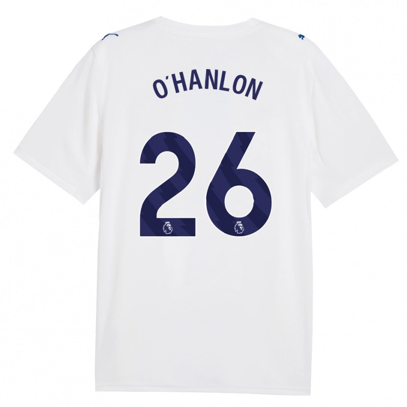 Danxen Dzieci Tara O'hanlon #26 Granatowy Biały Trzeci Komplet Koszulka 2026/27 Koszulki Klubowe