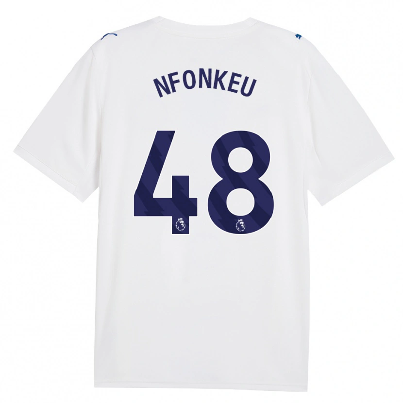 Danxen Dzieci Brooklyn Nfonkeu #48 Granatowy Biały Trzeci Komplet Koszulka 2026/27 Koszulki Klubowe