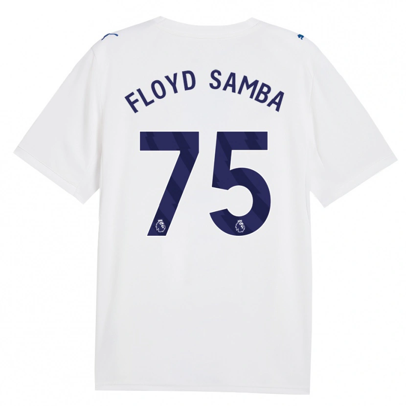 Danxen Dzieci Floyd Samba #75 Granatowy Biały Trzeci Komplet Koszulka 2026/27 Koszulki Klubowe