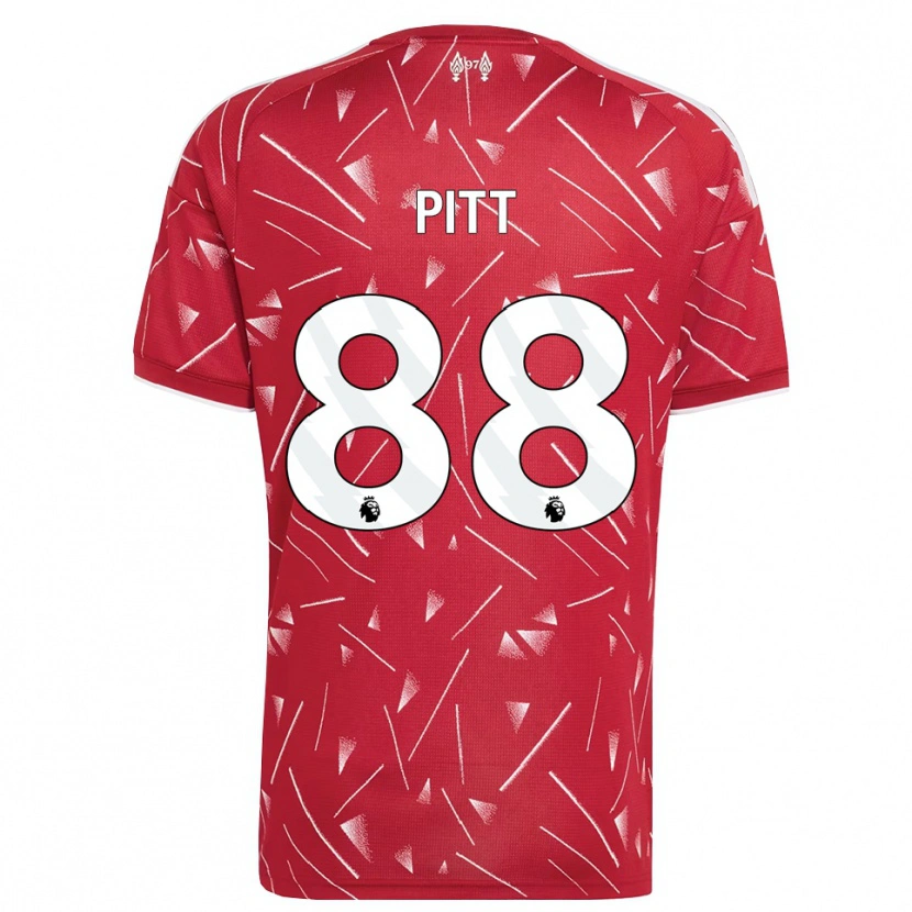 Danxen Męski Lucas Pitt #88 Biały Czerwony Domowa Koszulka 2026/27 Koszulki Klubowe