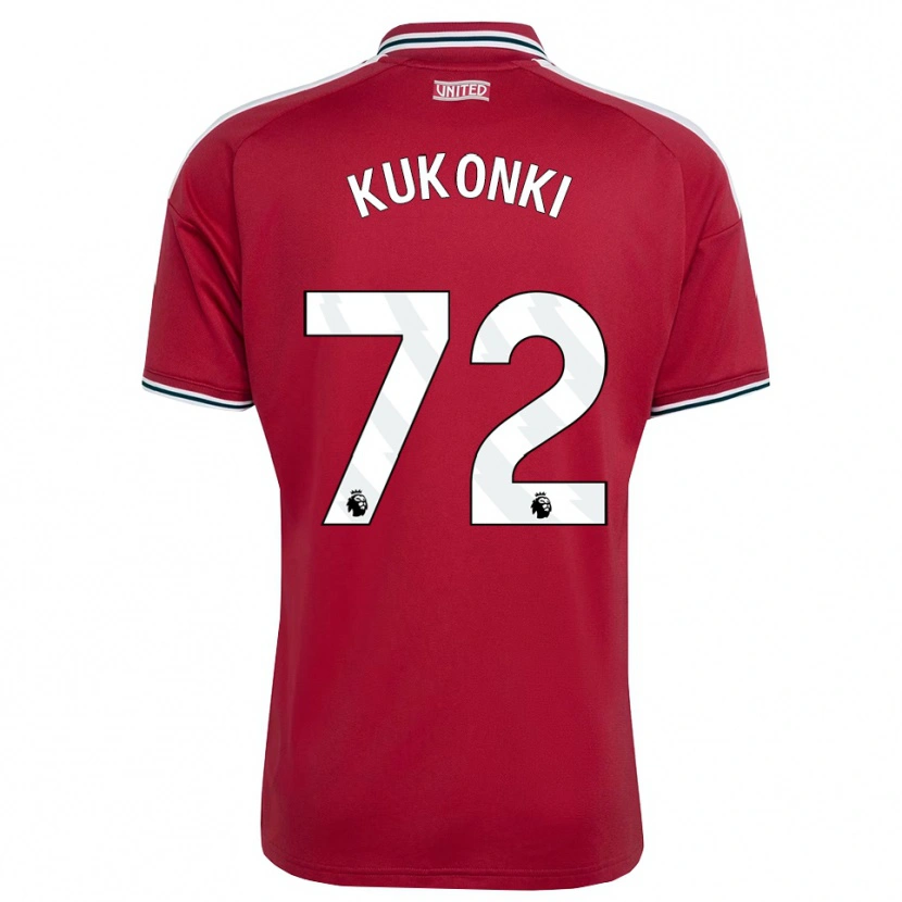 Danxen Męski Godwill Kukonki #72 Czerwony Żółty Biały Domowa Koszulka 2026/27 Koszulki Klubowe