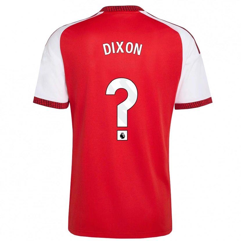 Danxen Męski Danny Dixon #0 Czerwony Biały Czarny Domowa Koszulka 2026/27 Koszulki Klubowe
