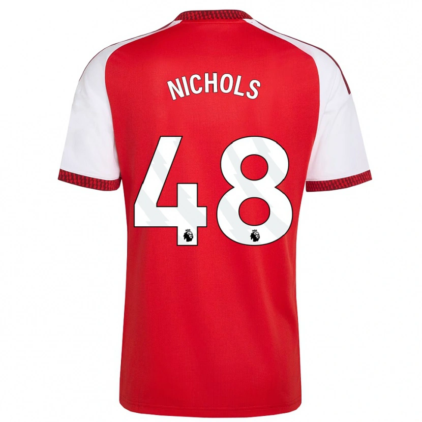 Danxen Męski Josh Nichols #48 Czerwony Biały Czarny Domowa Koszulka 2026/27 Koszulki Klubowe