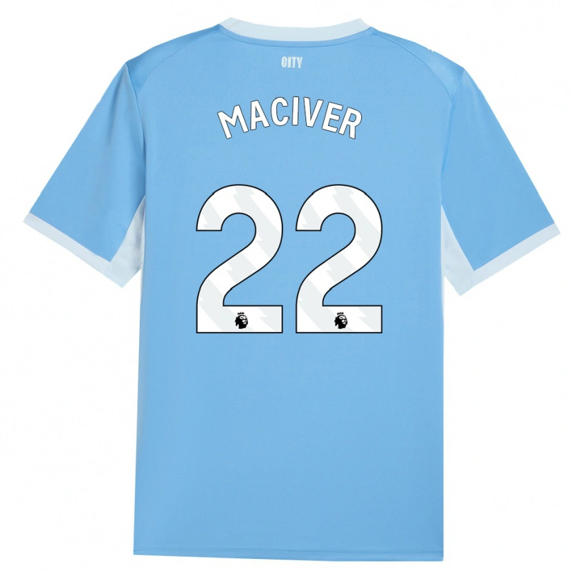 Danxen Męski Sandy Maciver #22 Jasnoniebieski Biały Domowa Koszulka 2026/27 Koszulki Klubowe