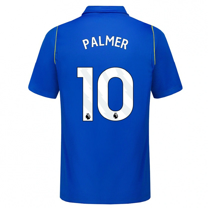 Danxen Męski Cole Palmer #10 Niebieski Żółty Domowa Koszulka 2026/27 Koszulki Klubowe