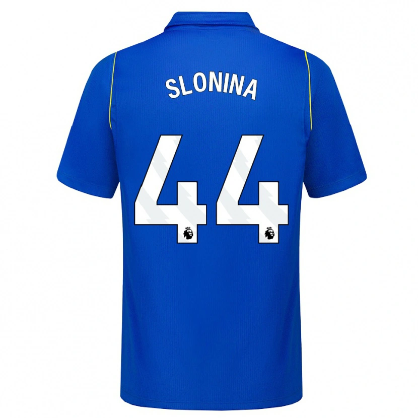 Danxen Męski Gabriel Slonina #44 Niebieski Żółty Domowa Koszulka 2026/27 Koszulki Klubowe