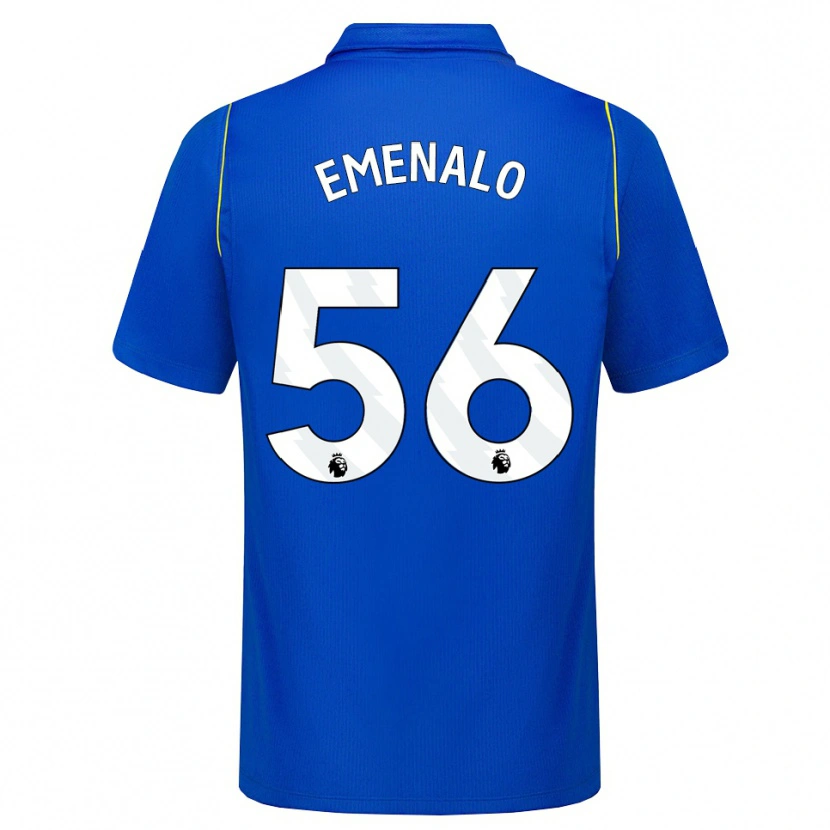 Danxen Męski Landon Emenalo #56 Niebieski Żółty Domowa Koszulka 2026/27 Koszulki Klubowe