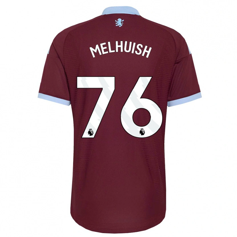 Danxen Męski Lennon Melhuish #76 Niebieski Chaber Bordowy Domowa Koszulka 2026/27 Koszulki Klubowe