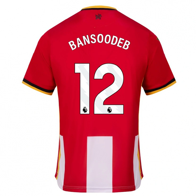 Danxen Męski Jai Bansoodeb #12 Żółty Czarny Czerwony Domowa Koszulka 2026/27 Koszulki Klubowe