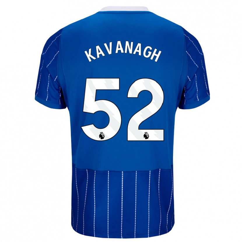 Danxen Męski Leigh Kavanagh #52 Średni Niebieski Biały Domowa Koszulka 2026/27 Koszulki Klubowe