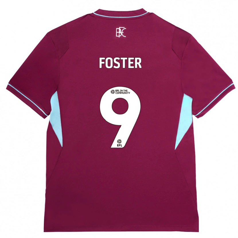 Danxen Męski Lyle Foster #9 Bordowy Zielony Domowa Koszulka 2026/27 Koszulki Klubowe