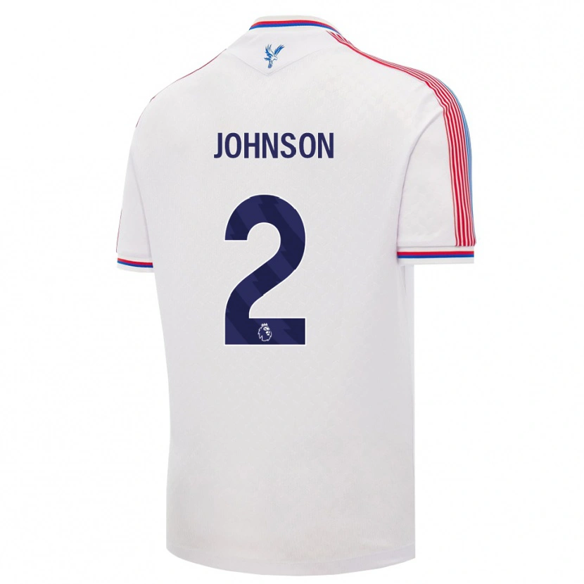 Danxen Męski Annabel Johnson #2 Biały Czerwony Niebieski Domowa Koszulka 2026/27 Koszulki Klubowe