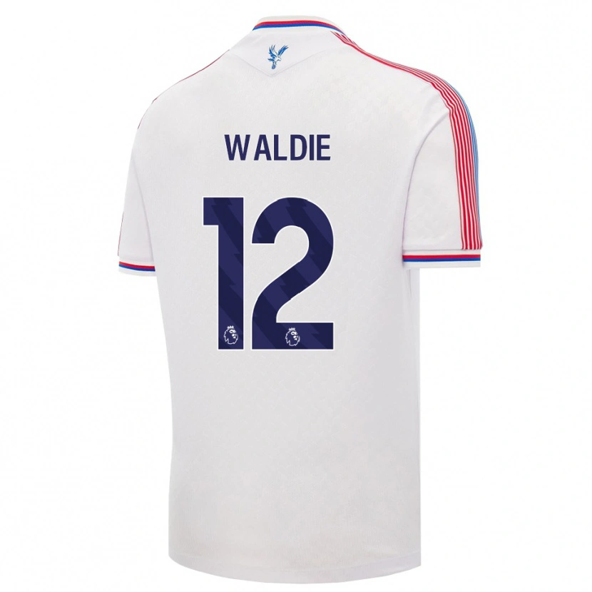 Danxen Męski Lizzie Waldie #12 Biały Czerwony Niebieski Domowa Koszulka 2026/27 Koszulki Klubowe