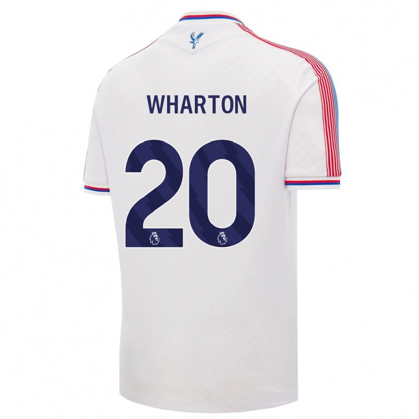 Danxen Męski Adam Wharton #20 Biały Czerwony Niebieski Domowa Koszulka 2026/27 Koszulki Klubowe