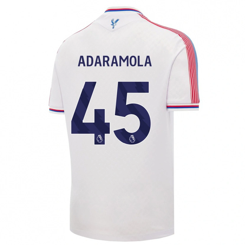 Danxen Męski Tayo Adaramola #45 Biały Czerwony Niebieski Domowa Koszulka 2026/27 Koszulki Klubowe