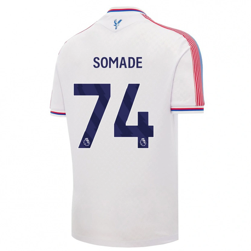Danxen Męski Sean Somade #74 Biały Czerwony Niebieski Domowa Koszulka 2026/27 Koszulki Klubowe