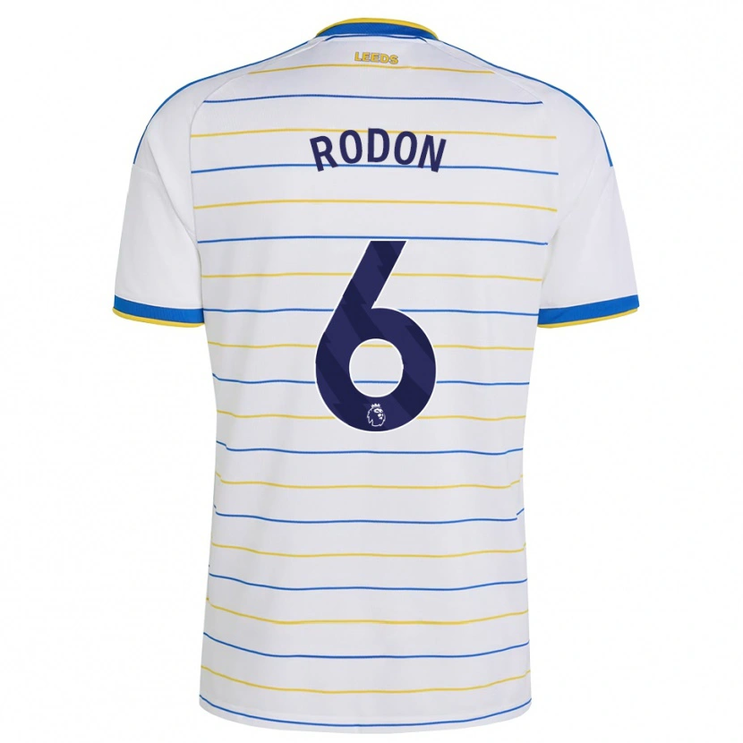 Danxen Męski Joe Rodon #6 Czerwony Żółty Niebieski Domowa Koszulka 2026/27 Koszulki Klubowe