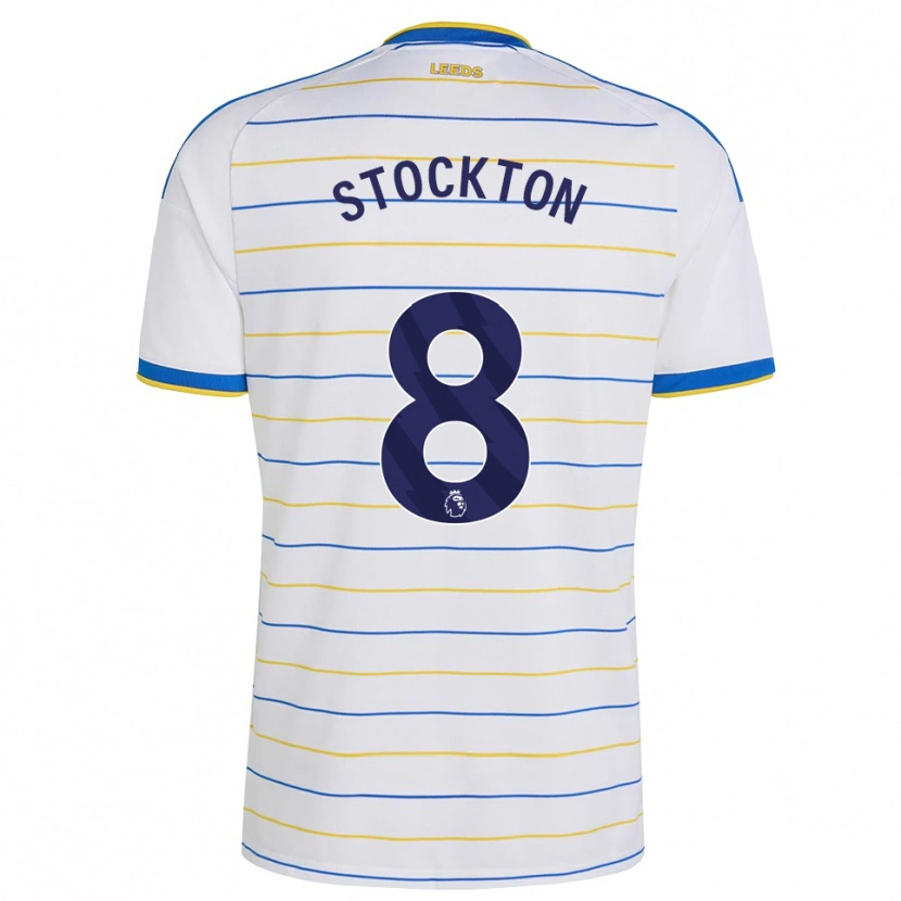 Danxen Męski Tom Stockton #8 Czerwony Żółty Niebieski Domowa Koszulka 2026/27 Koszulki Klubowe